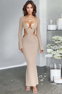 Sizzling Hourglass Cocktail Dress