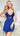 Sapphire Lace Chemise