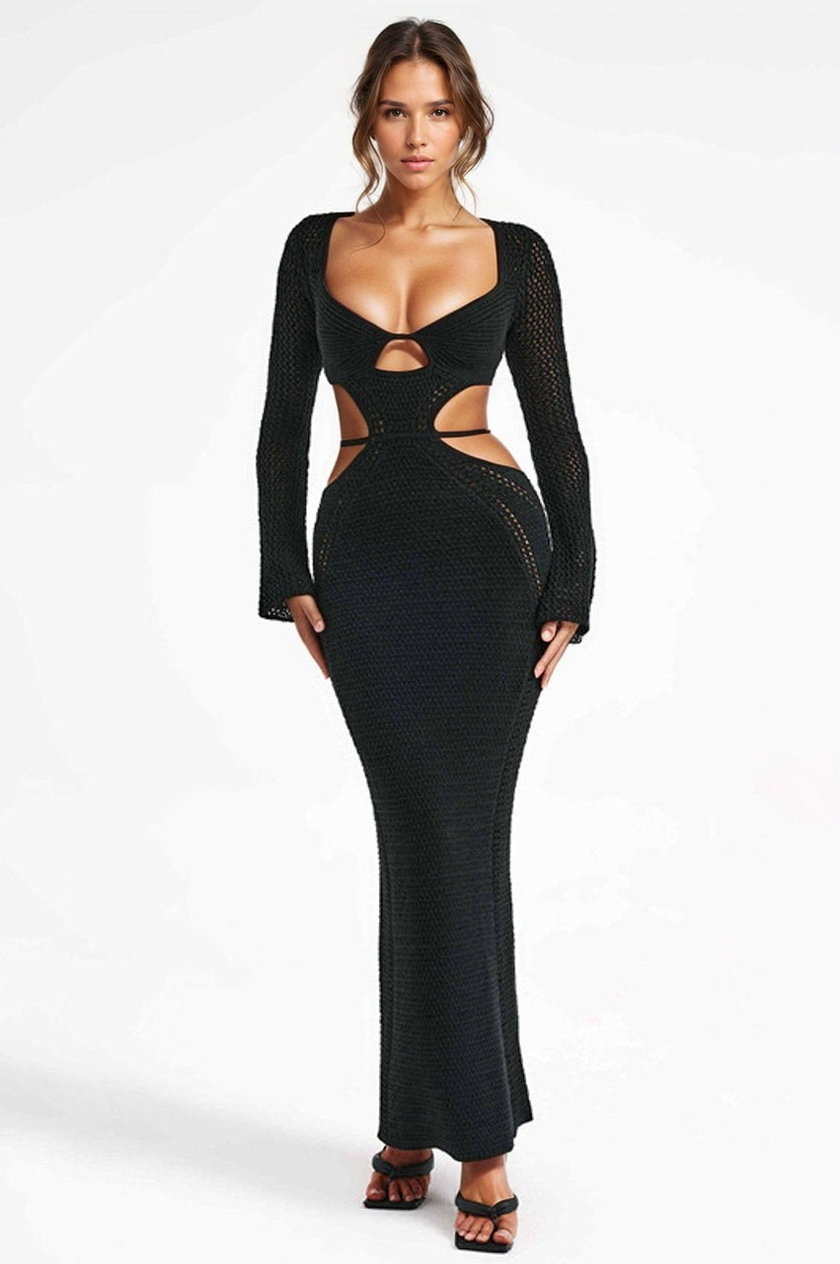 Sizzling Hourglass Cocktail Dress