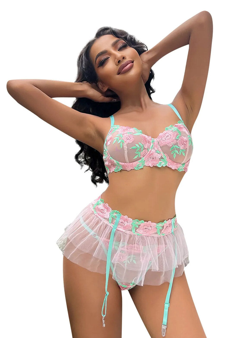 Dreamy Pastels Bra Set