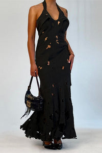 Edgy Elegance Maxi