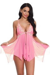 Jagged Romance Lace Babydoll