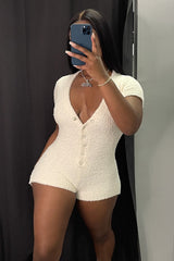 Plus Size Snuggle Bunny Romper