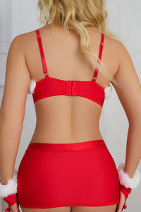 Santa's Sweetheart Lingerie Set