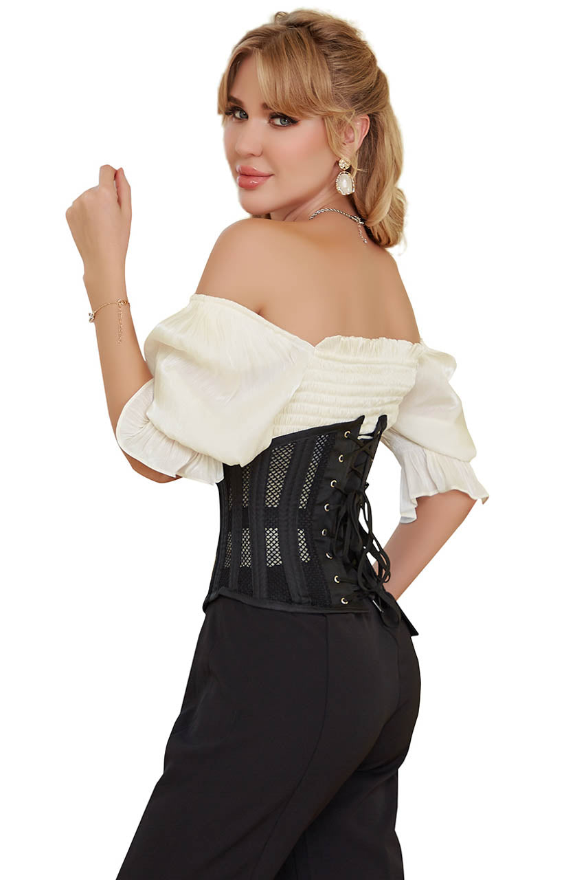 Tempting Tease Plus Size Net Corset