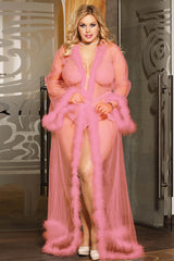 Hollywood Glam Marabou Robe