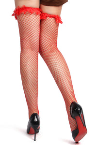 Flirtatious Fence Net Stockings