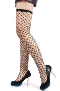 Sleek Seduction Fishnet Stockings