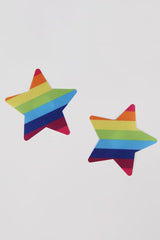 Radiant Rainbow Star Pasties