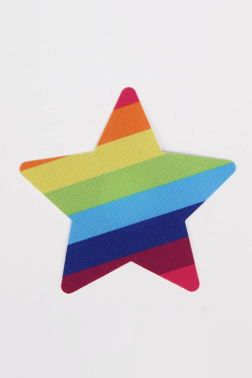 Radiant Rainbow Star Pasties