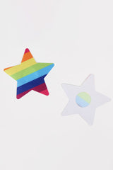 Radiant Rainbow Star Pasties