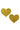 Golden Glam Heart Pasties