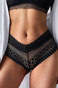 Curvy Feather Lace Panty