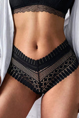 Flirtatious Feather Lace Panty