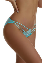 Embroidered Elegance Strappy Panty