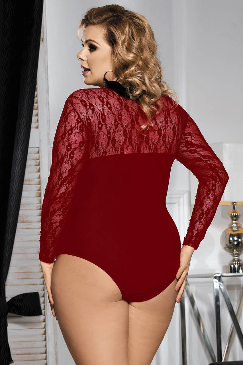 Glamour Goddess Lace Bodysuit