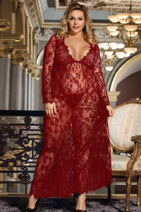 Enchanted Evening Lace Gown