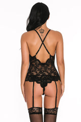 Enchanted Lace Garter Cami