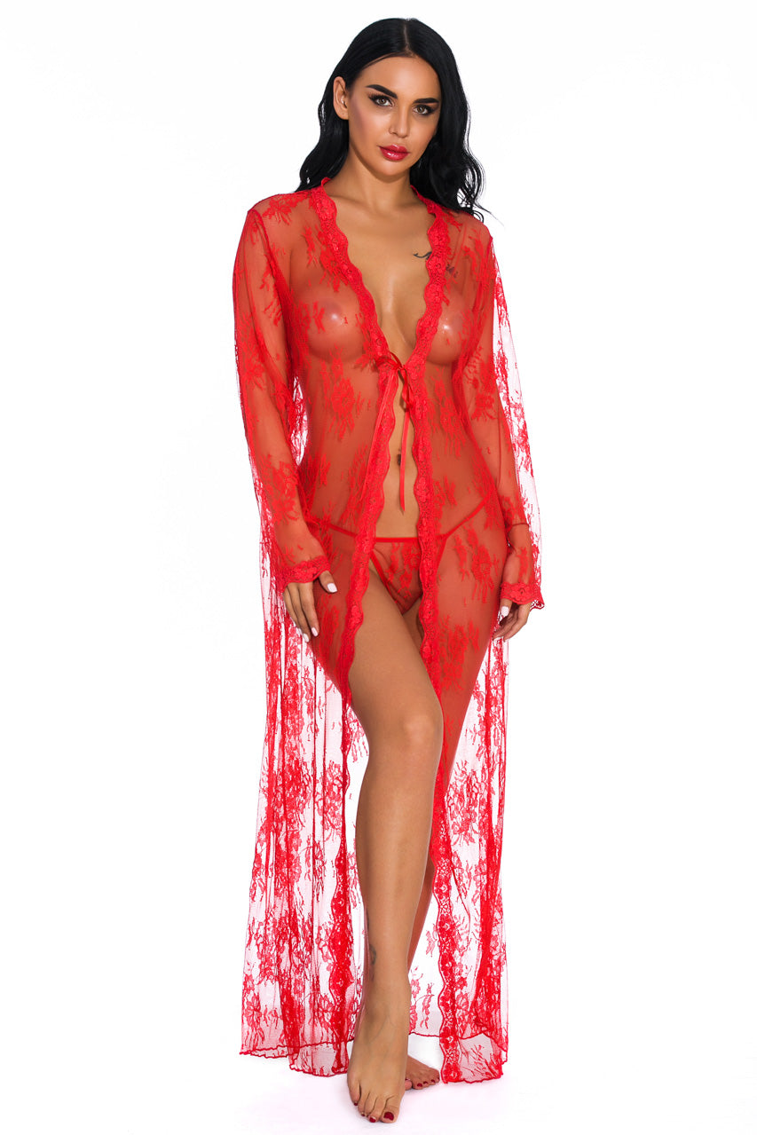 Enchanted Evening Lace Robe